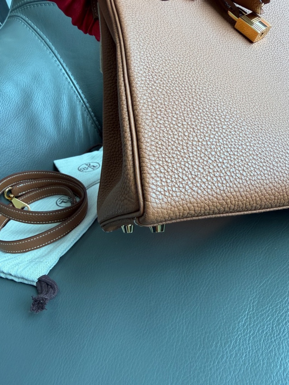 Hermès Kelly 28 in Togo Leather – Stamp Z (2021) - Picture 7 of 17